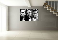 Dipinto a mano POP ART GODFATHER 120x80 cm